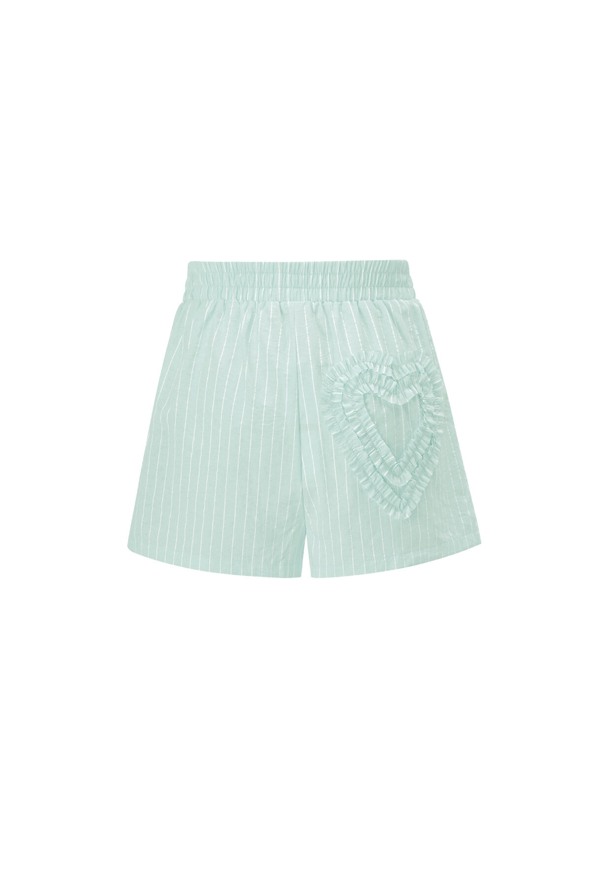 Cotton Woven Women's Shorts Casual Stripes Picture3