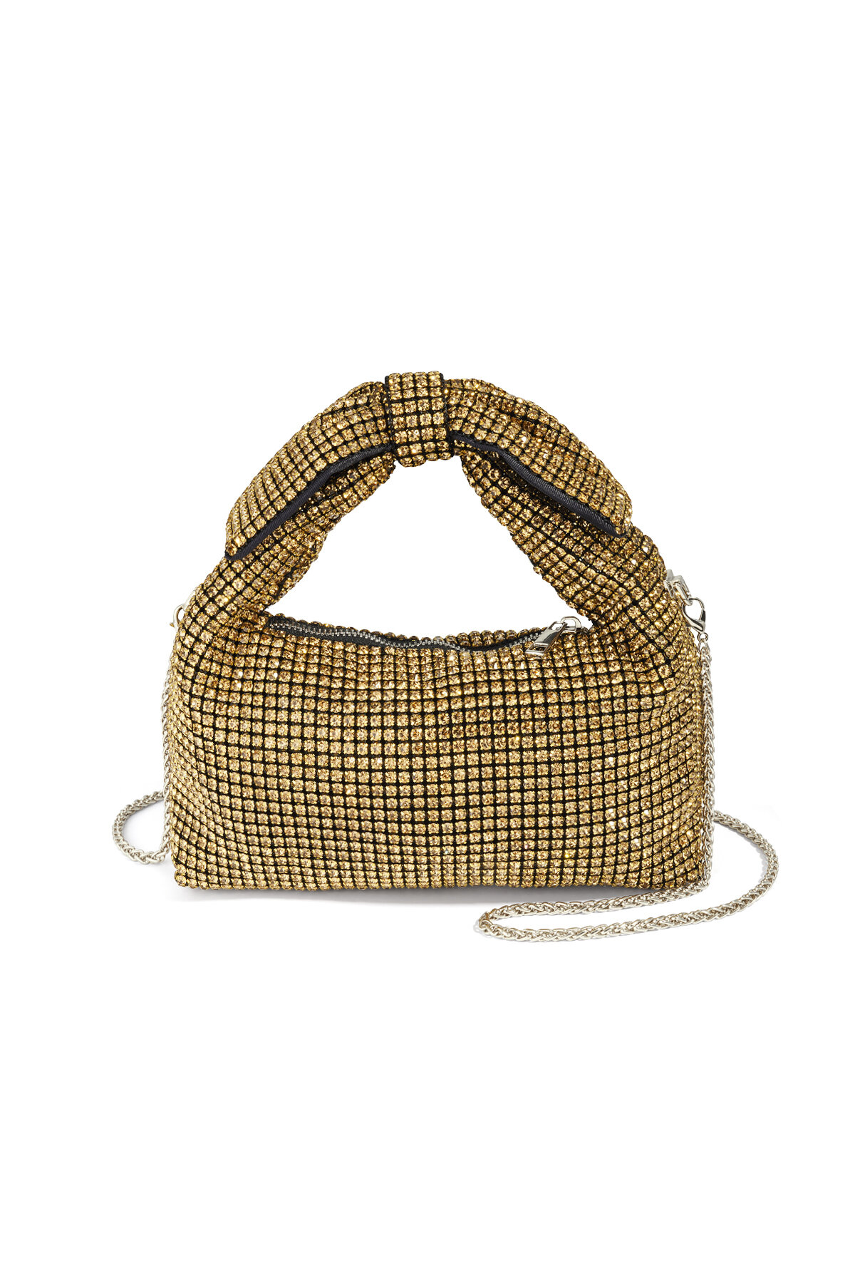Bolsos de mano con lazo, elegantes accesorios de poliéster para reuniones y fiestas. 2