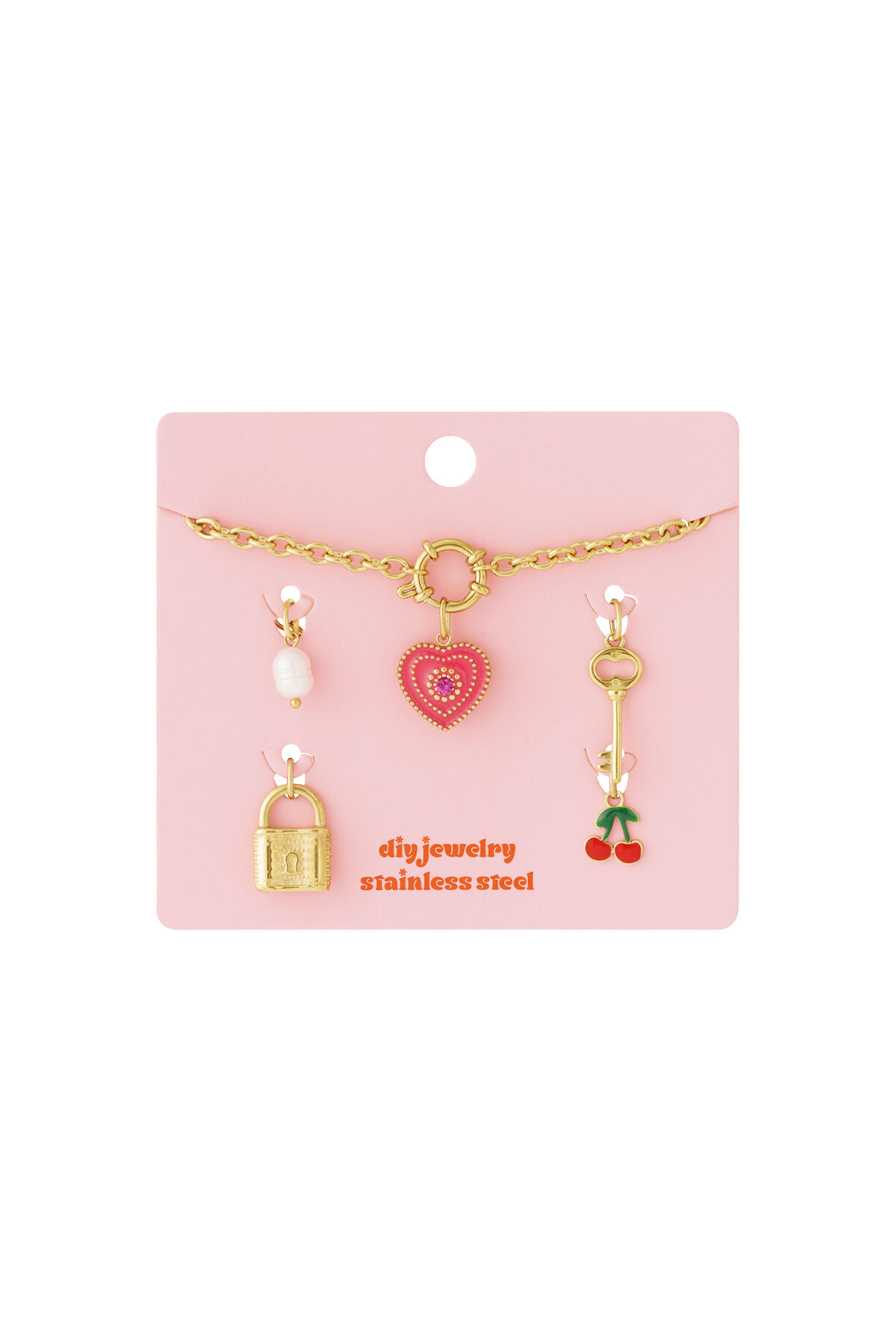 Heart DIY necklace h5 Picture4