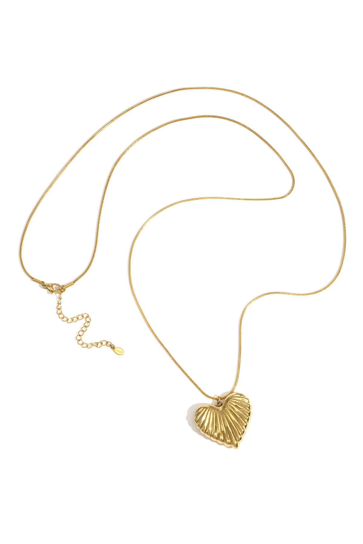 Stainless Steel Long Necklaces Heart Casual Daily Simple Series Women's jewelry Picture5