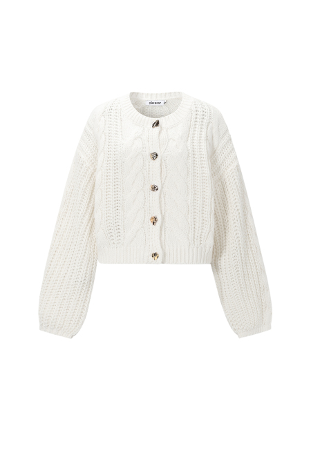 Cable Cardigan 2