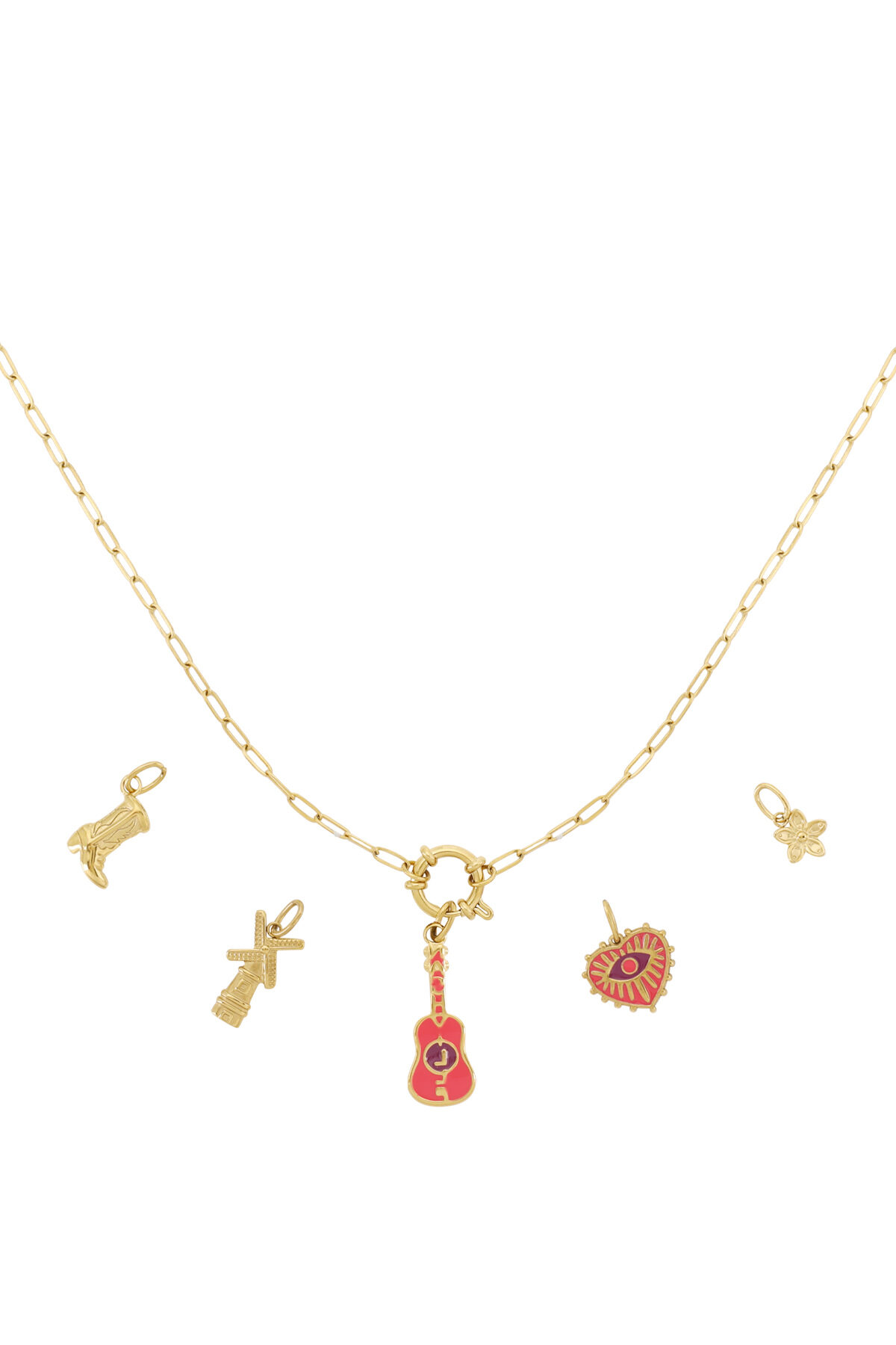 Guitar DIY necklace 