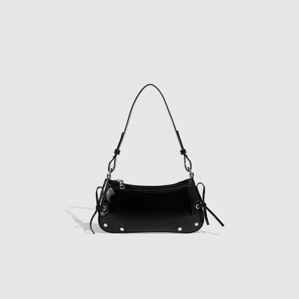 1 Piece Simple Series Elegant Solid Color PU Women's Shoulder Bags