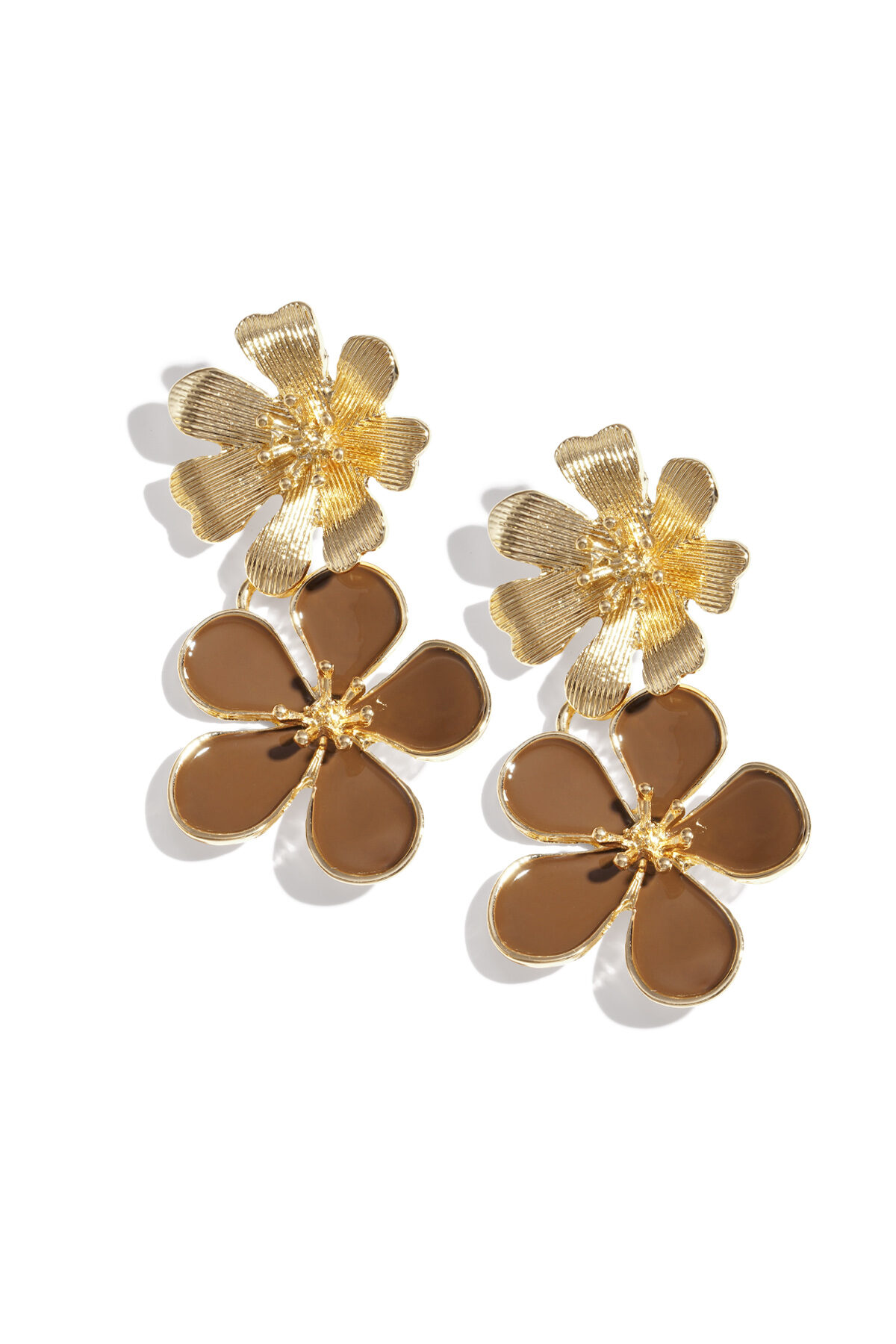 earrings 2 times flower 2