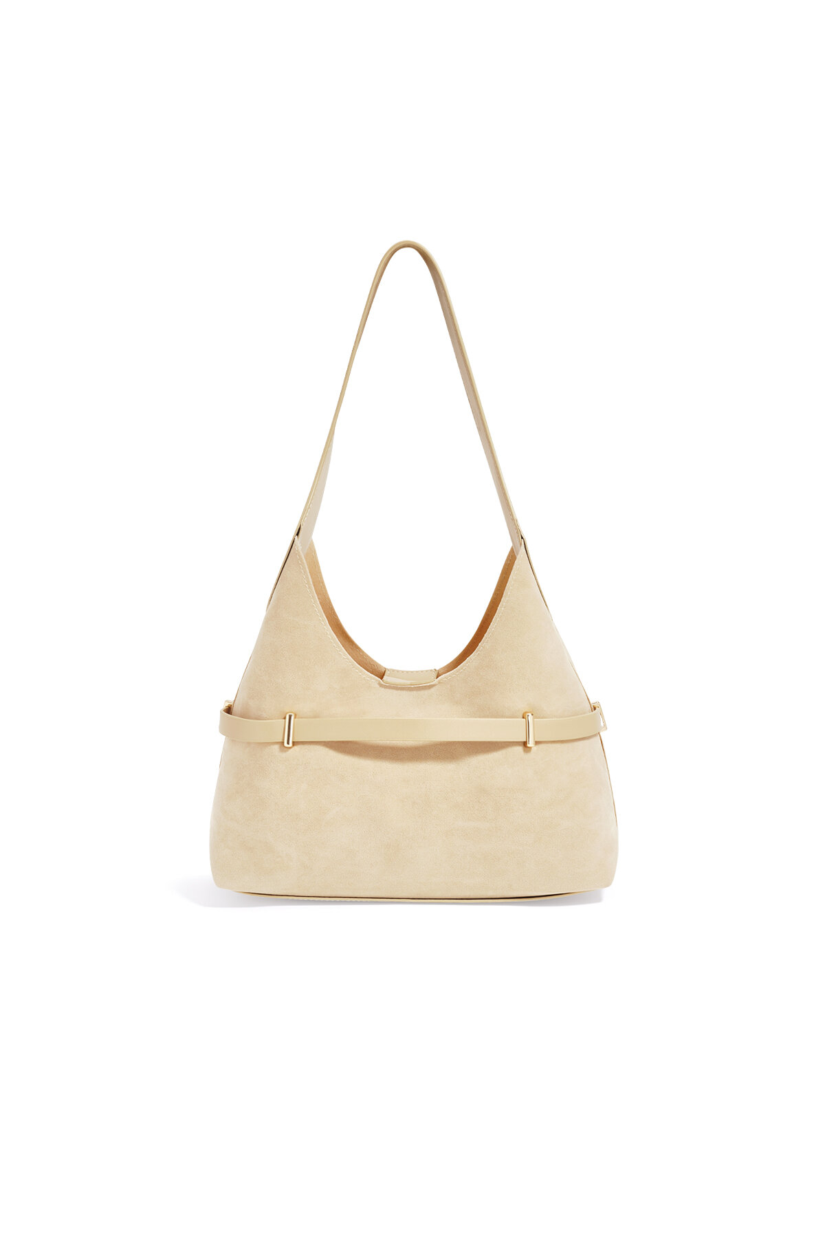 Bolsos de hombro de color liso, informales, de ante, accesorios para el día a día h5Imagen5