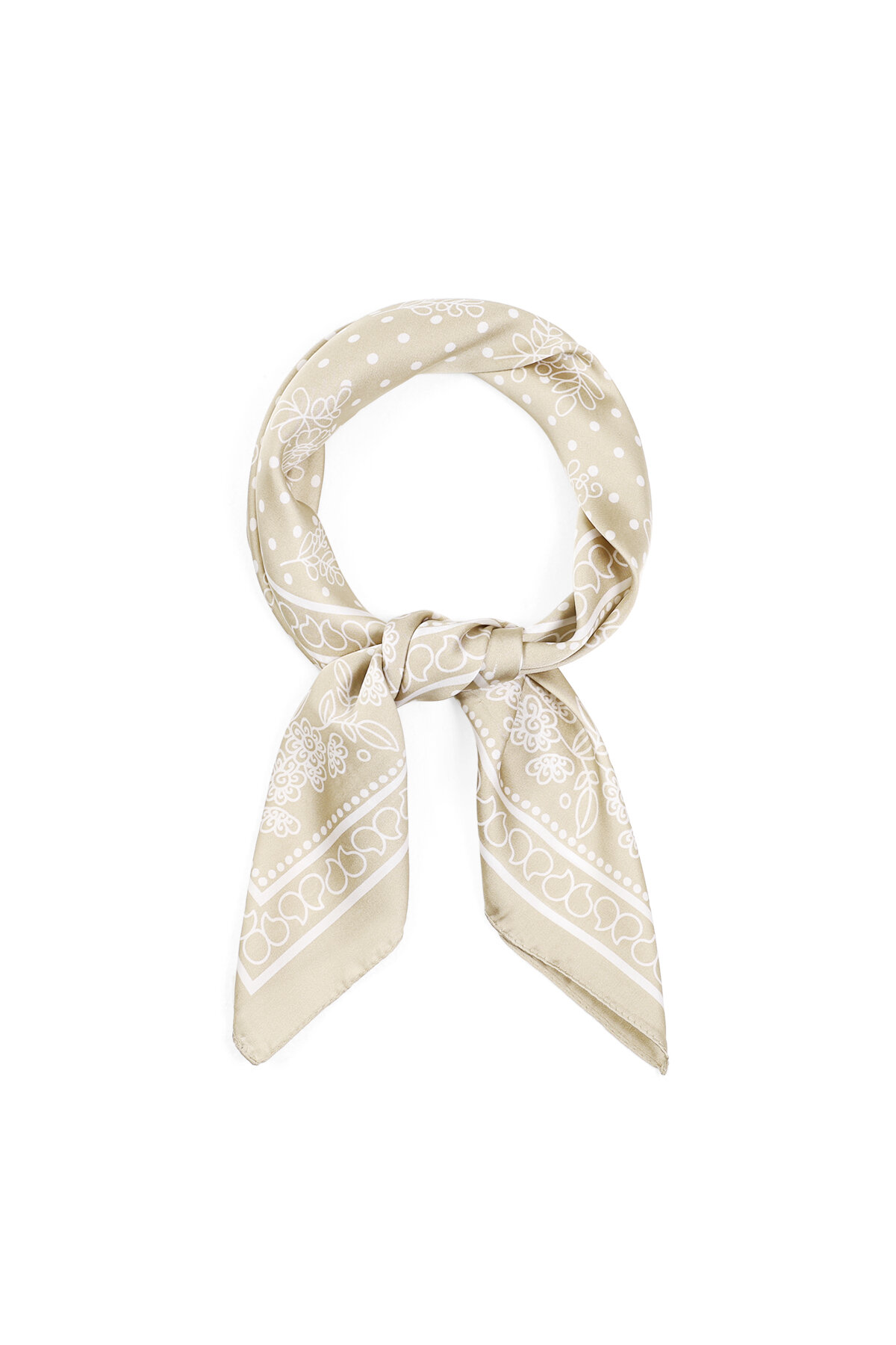 Zomersjaals met stippen, casual, polyester, dagelijkse accessoires h5 Afbeelding2