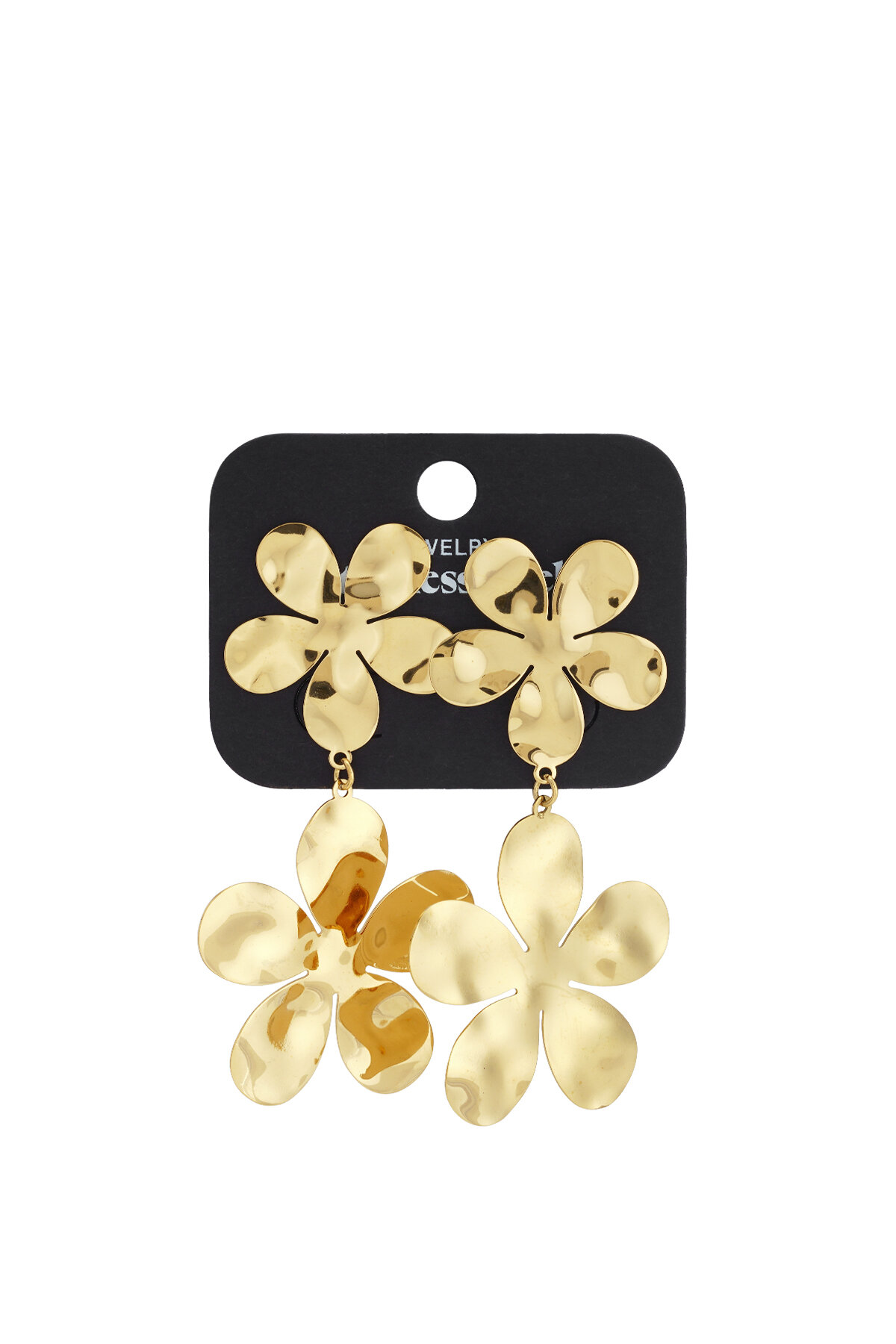 Stainless Steel Drop Earrings Flower Casual Daily Simple Series Women's jewelry h5Picture5
