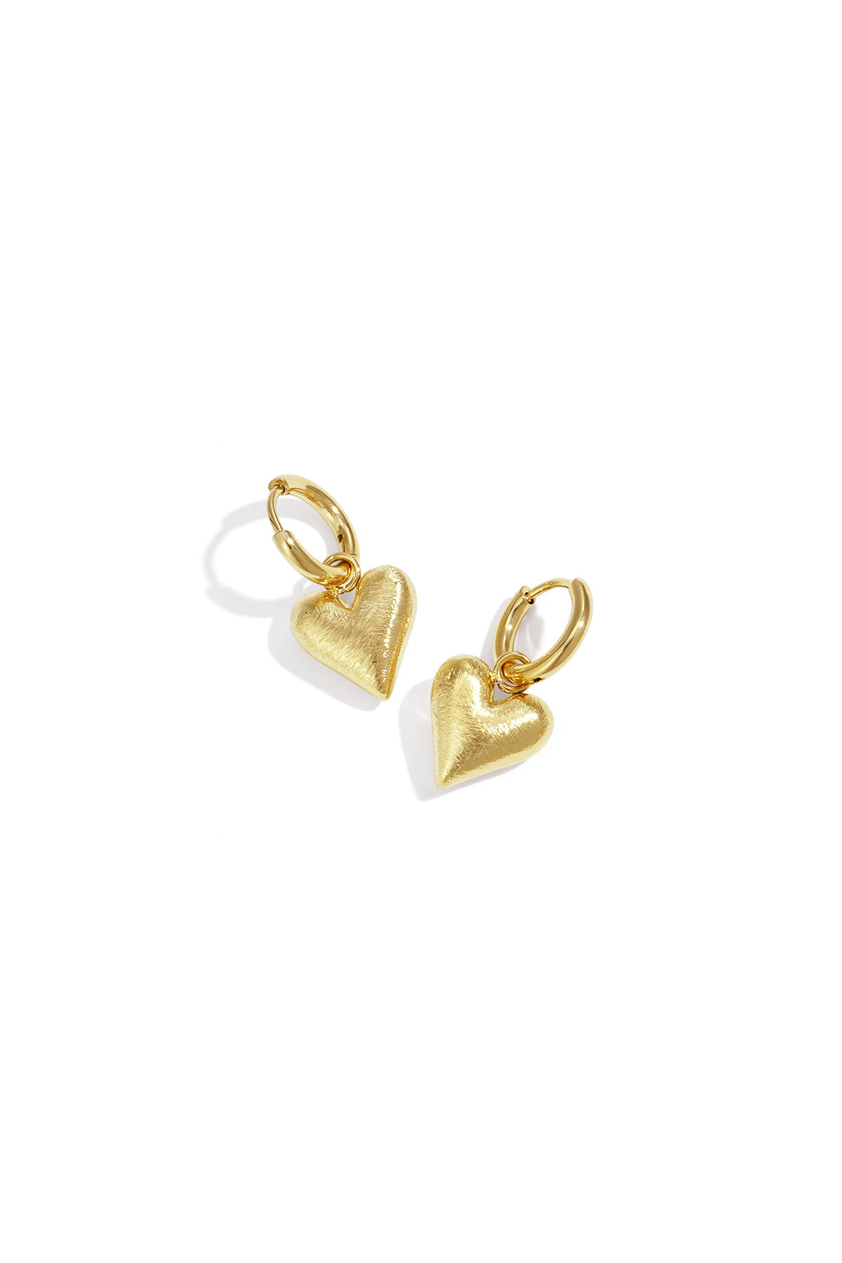 Pendientes colgantes de corazón, serie casual, diario, sencillos, joyería para mujer. 2