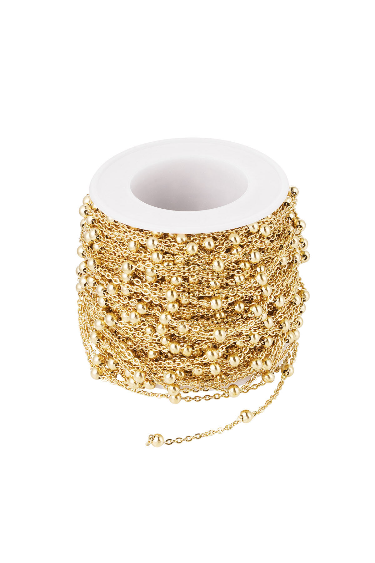 collar de bisutería bolas h5 