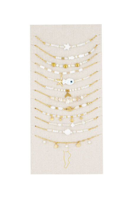 Conjunto De Tobilleras Con Efecto Sirena