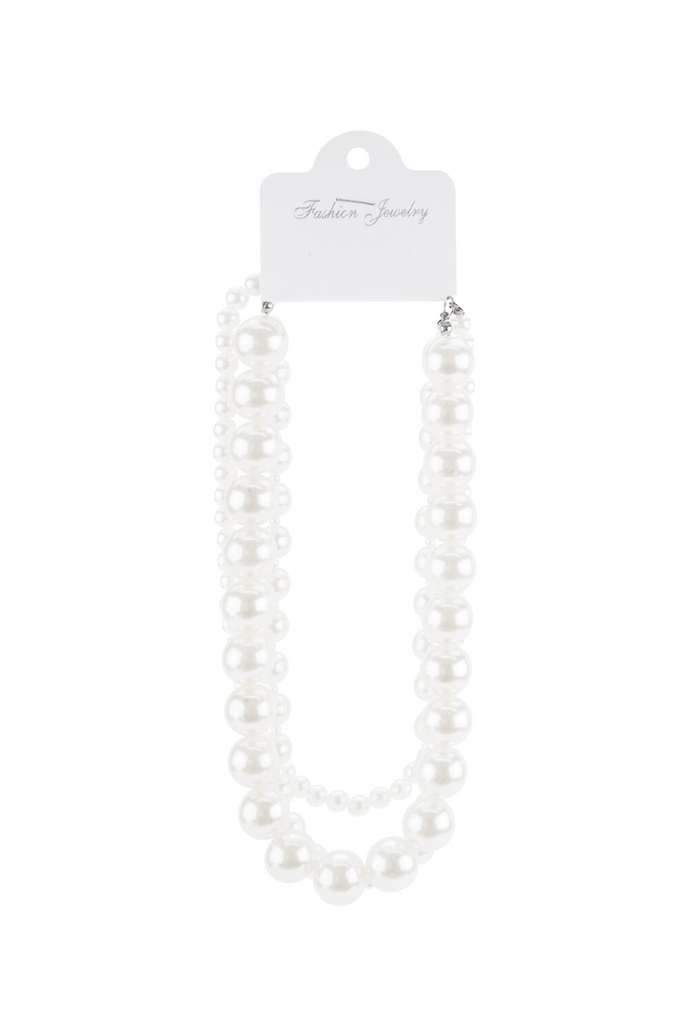 Big pearls layered necklace h5Picture3