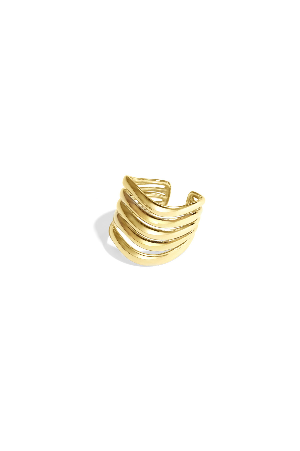 Anello multistrato bicolore 2