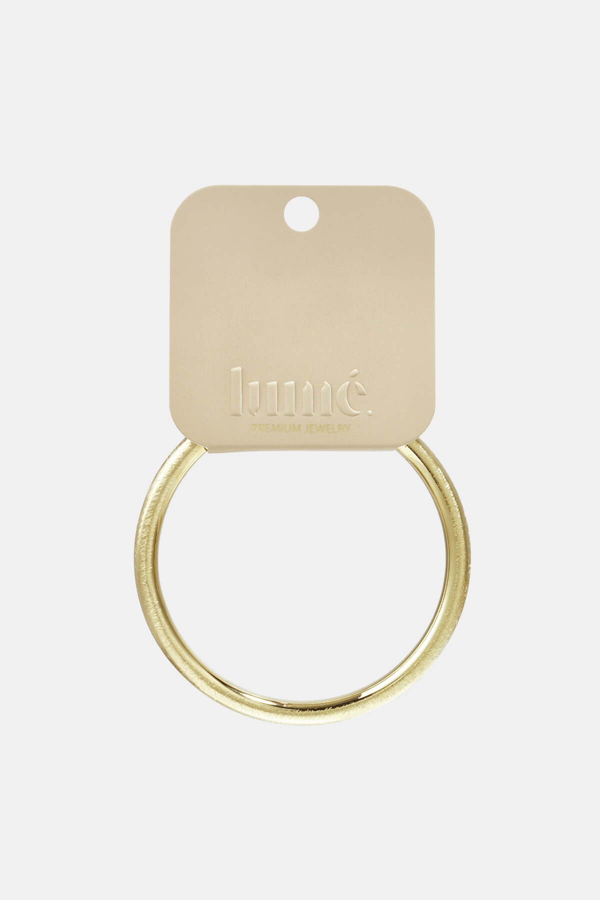 Bangle with brushed effect - 6 mm h5 Picture5