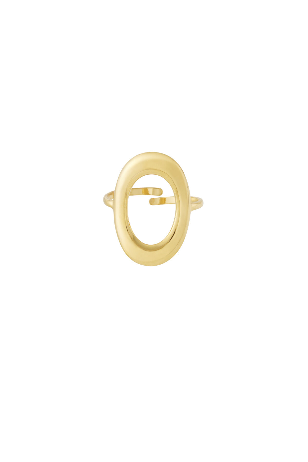 Anello ovale taglia unica 2