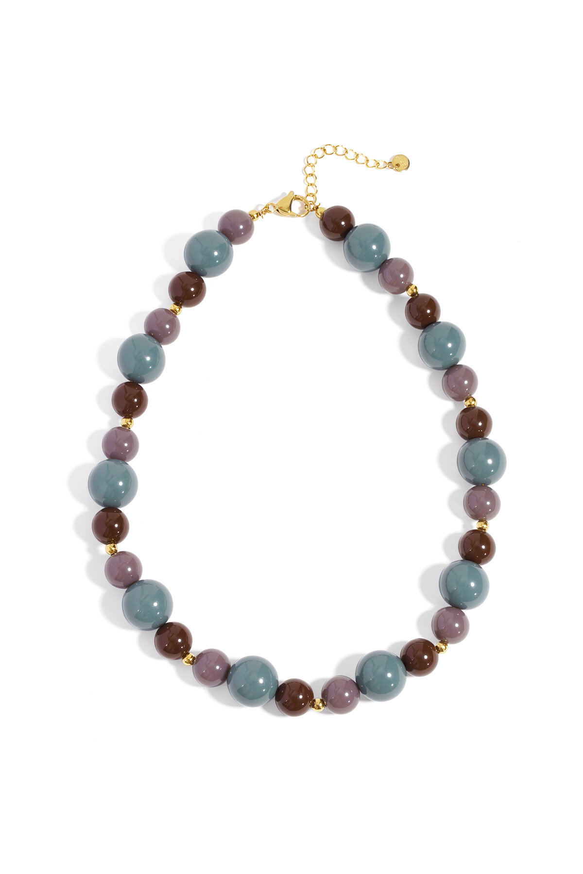 Collier avec des perles de différentes tailles h5 Image6