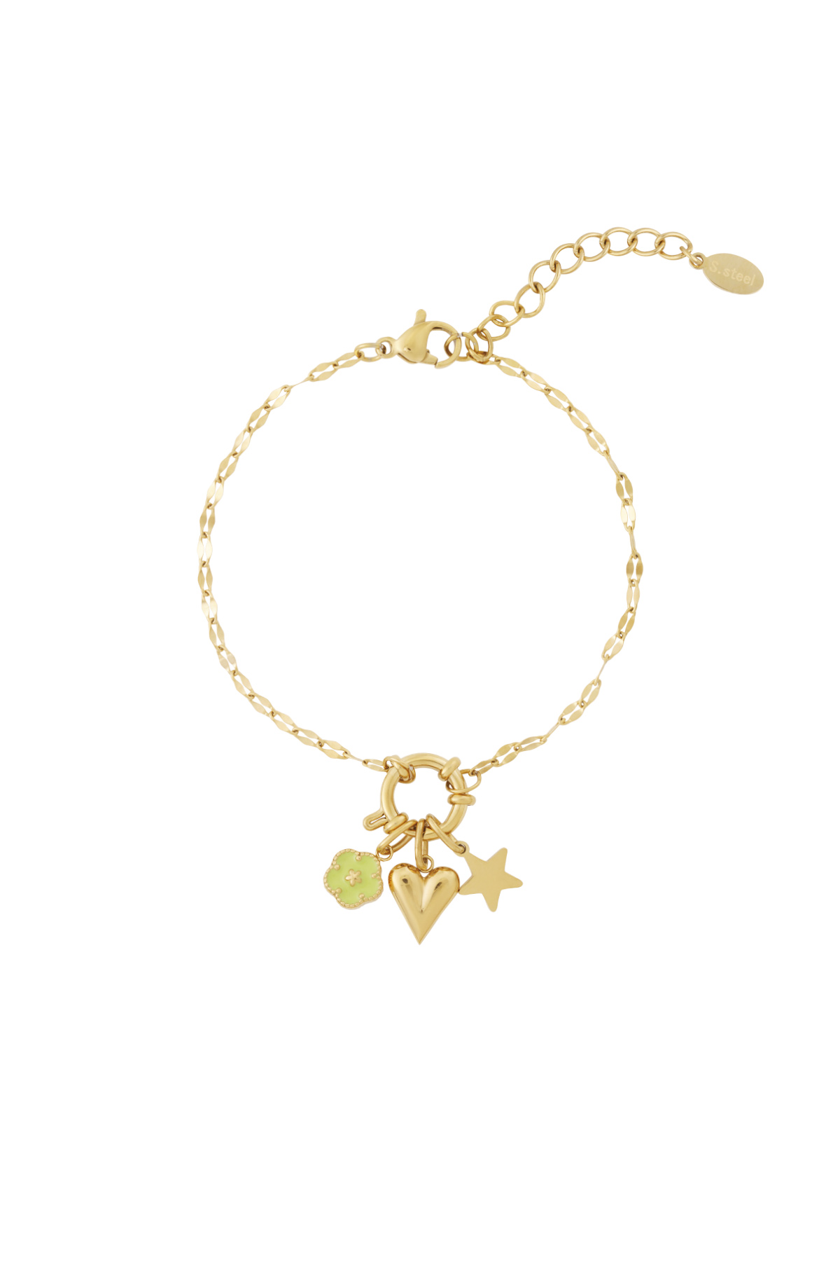 Bracciale fai da te con fiori dettagliati Immagine2
