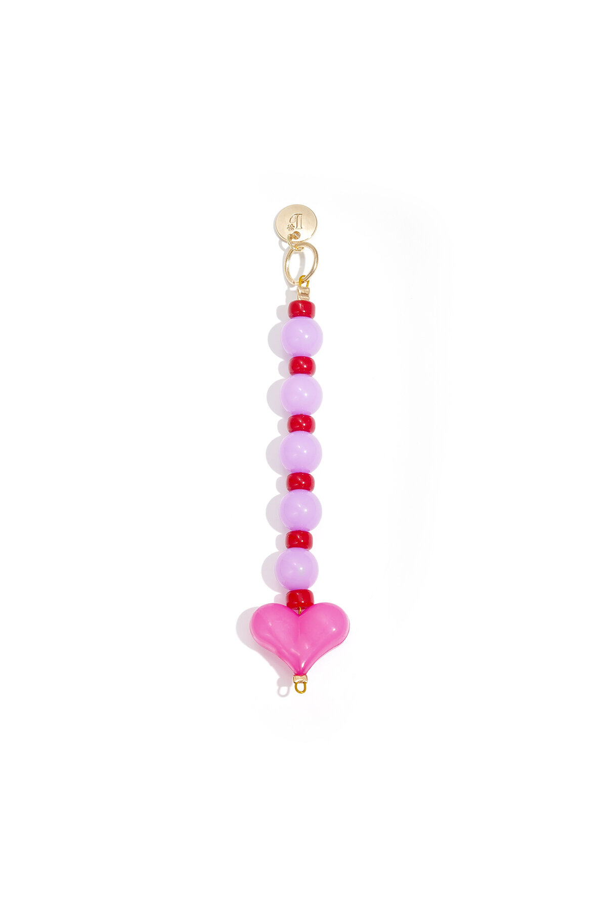 Bag charms Heart Sweet Acrylic Daily Accessories 2