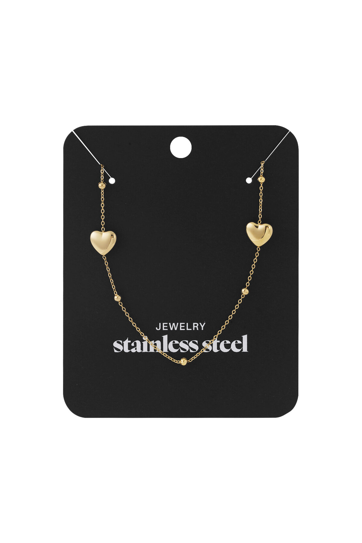 Heart long Necklace h5Picture3