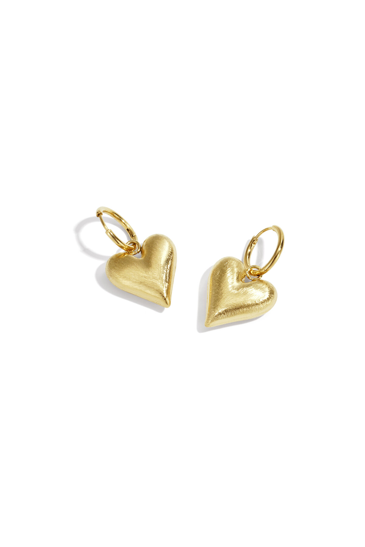 Orecchini pendenti a forma di cuore, casual, quotidiani, semplici, gioielli da donna 