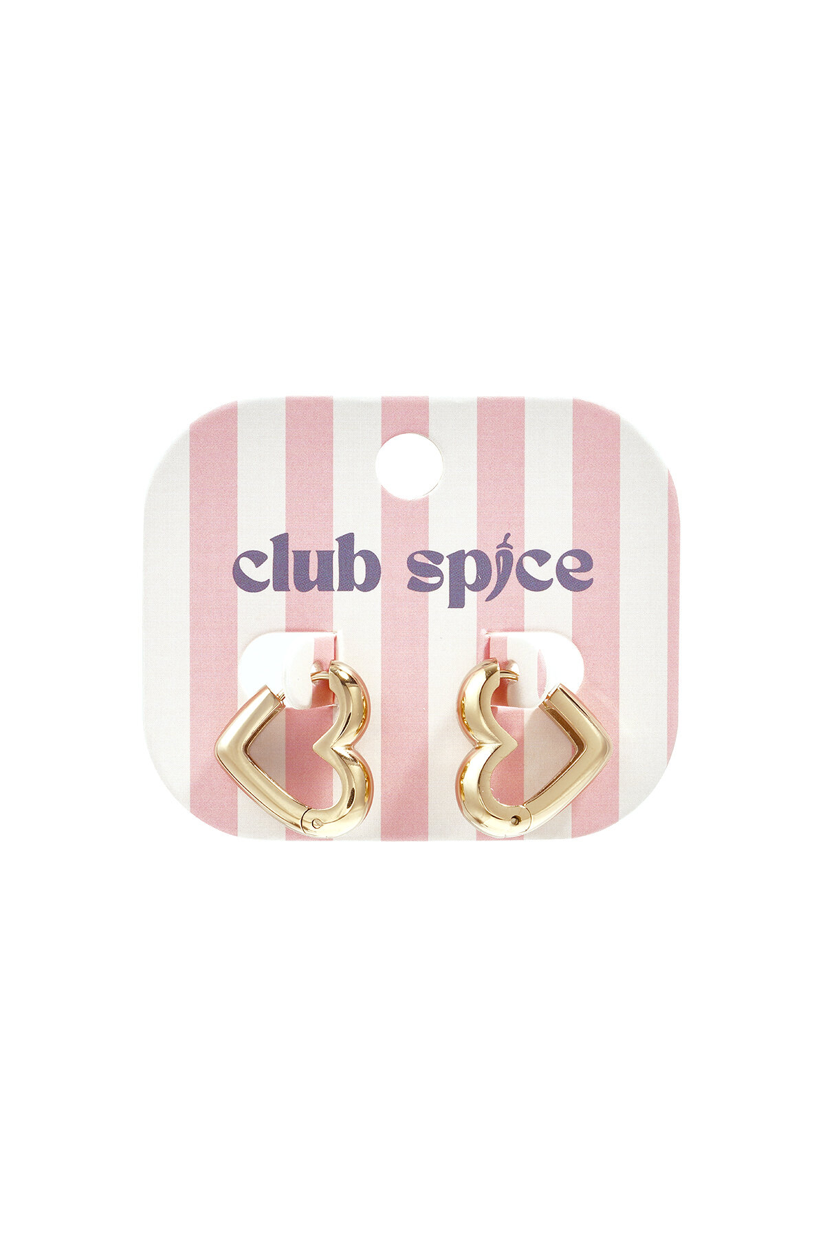 Heart-Shaped Hoop Earrings in Three Sizes h5Picture5