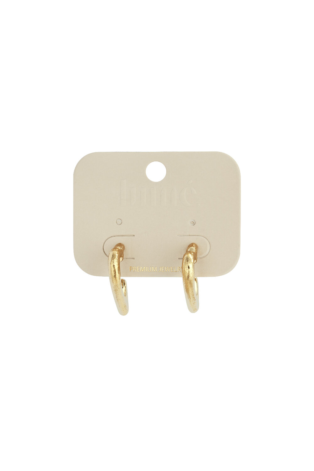 Boucles d'oreilles créoles en forme de cœur, style décontracté et simple, pour femme h5Image4