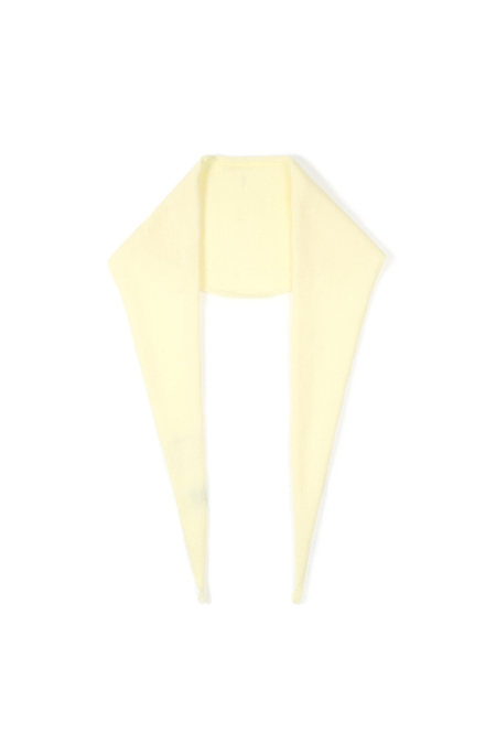 Minimalist Solid Color Triangle Scarf 2