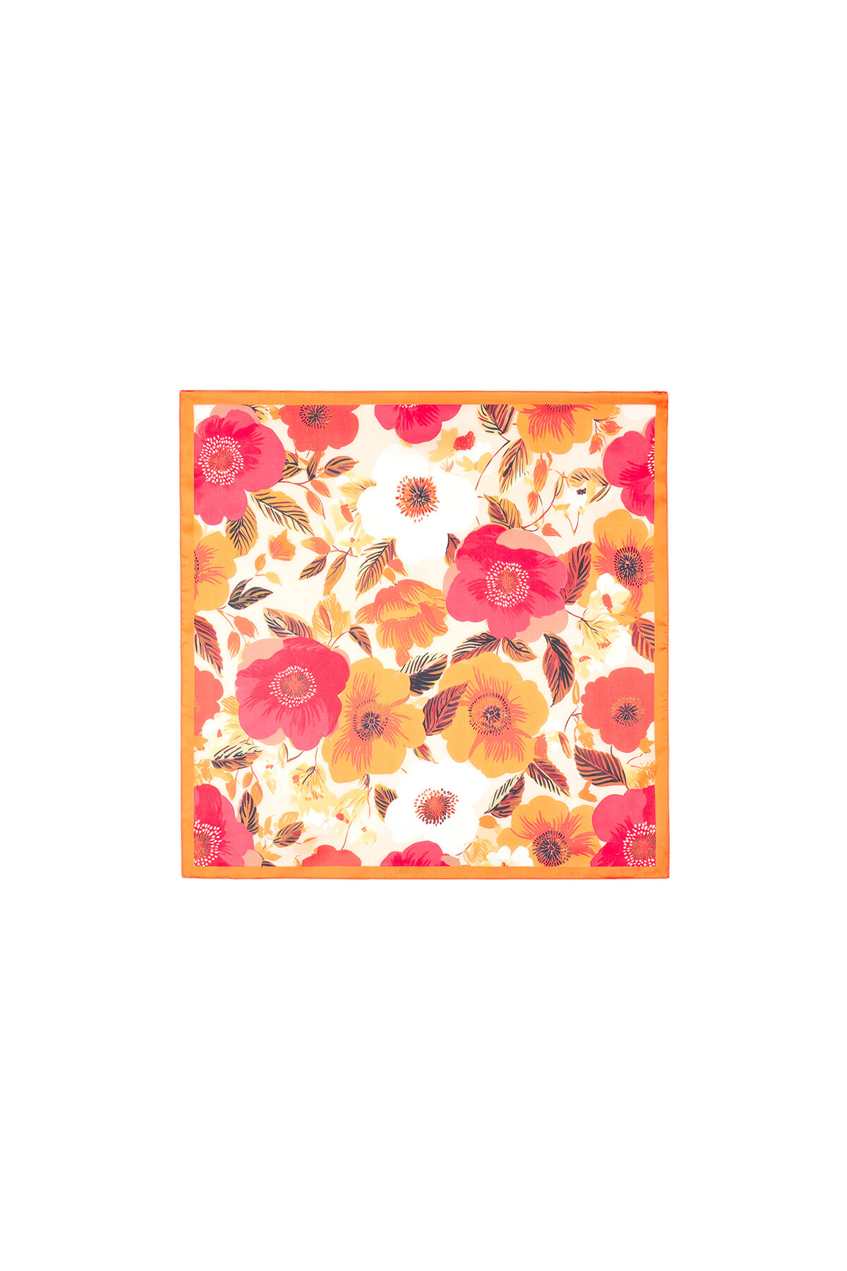 Sommerschals mit Blumenmuster, süß, aus Polyester, Urlaubs-/Strandaccessoires h5 