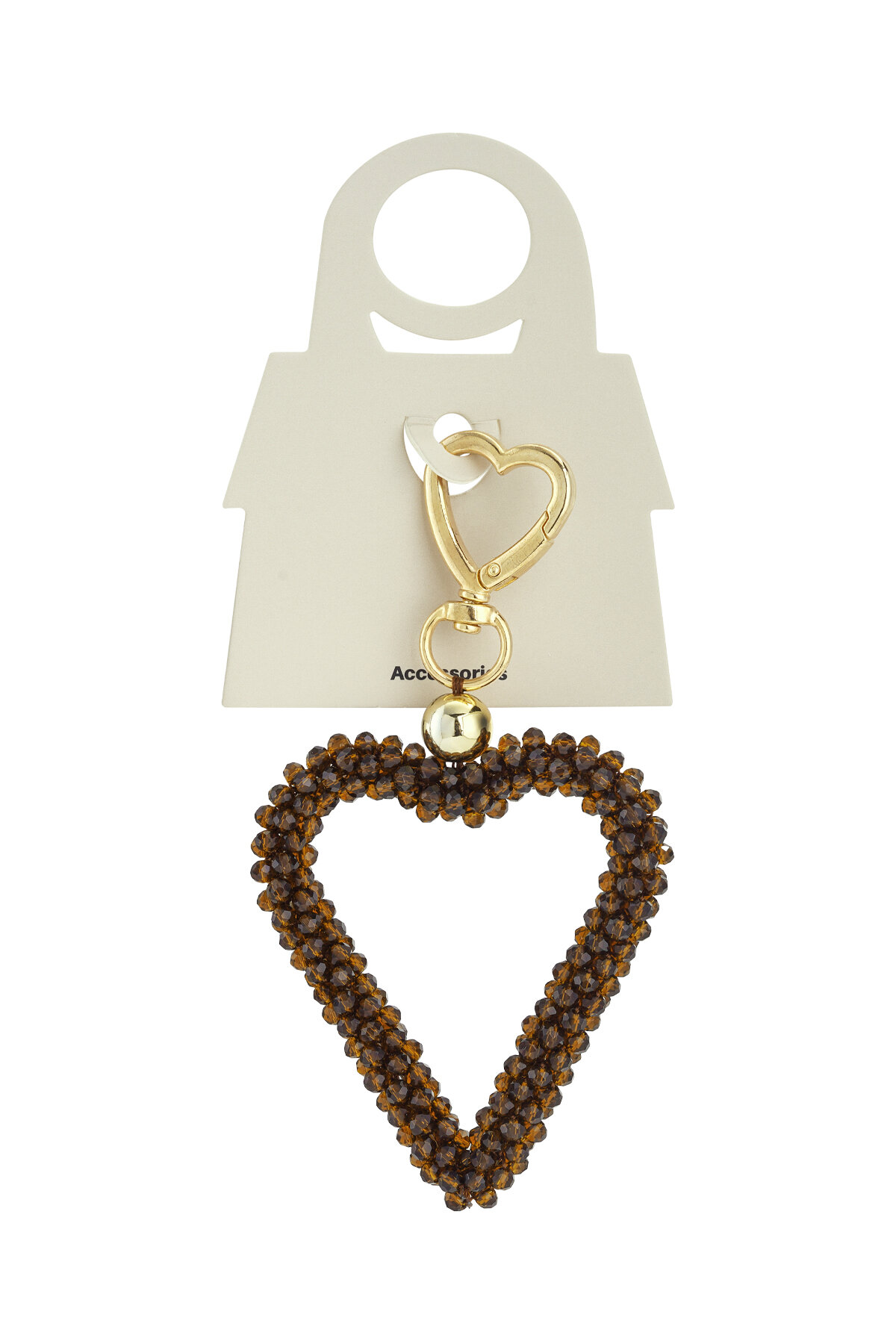 Keychain Heart Casual Crystal Daily Accessories Picture4