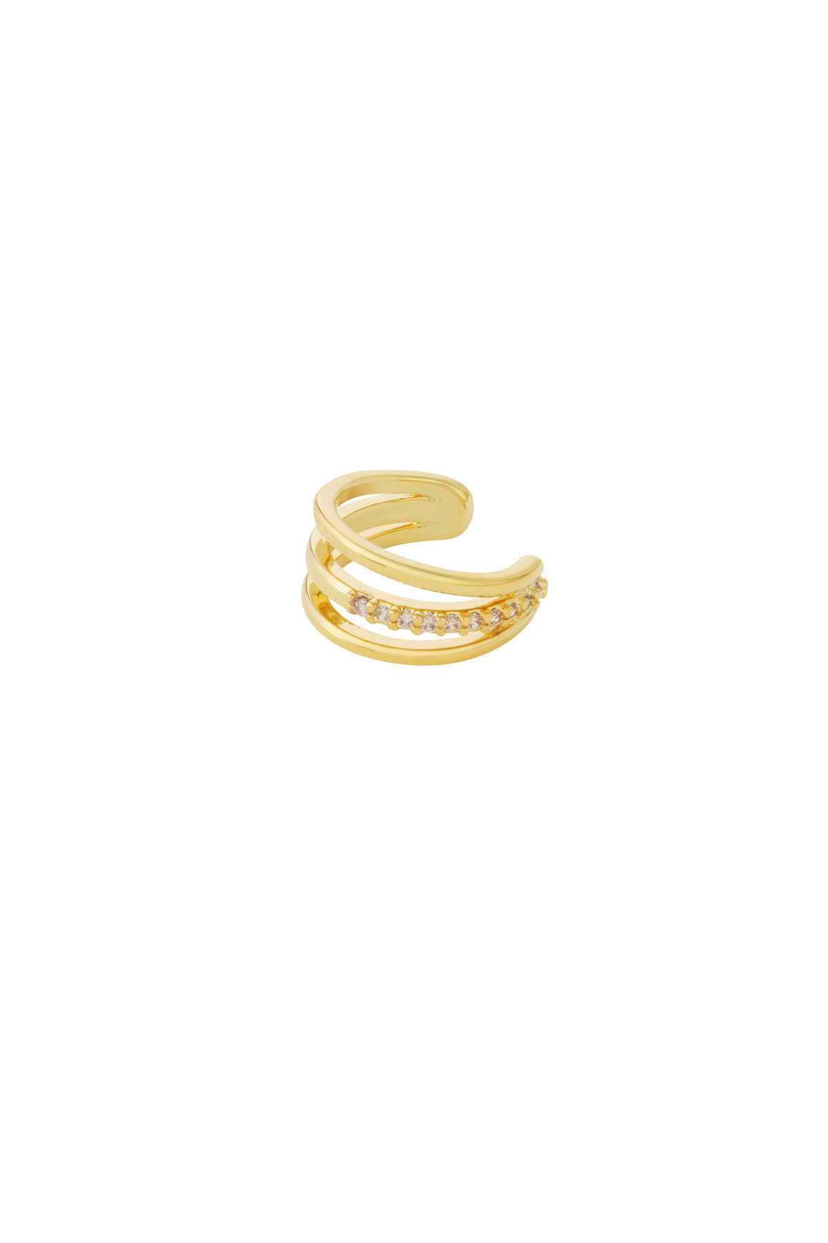 Kupfer Ohrklemmen Geometrisch Täglich Täglich (Pack with plastic bag) h5 