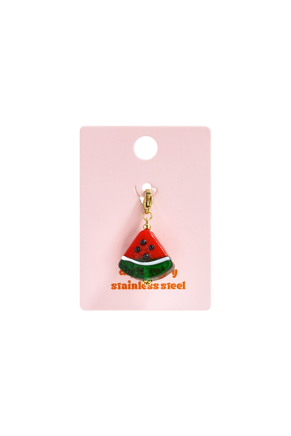 Watermelon jewelry charm DIY Picture4