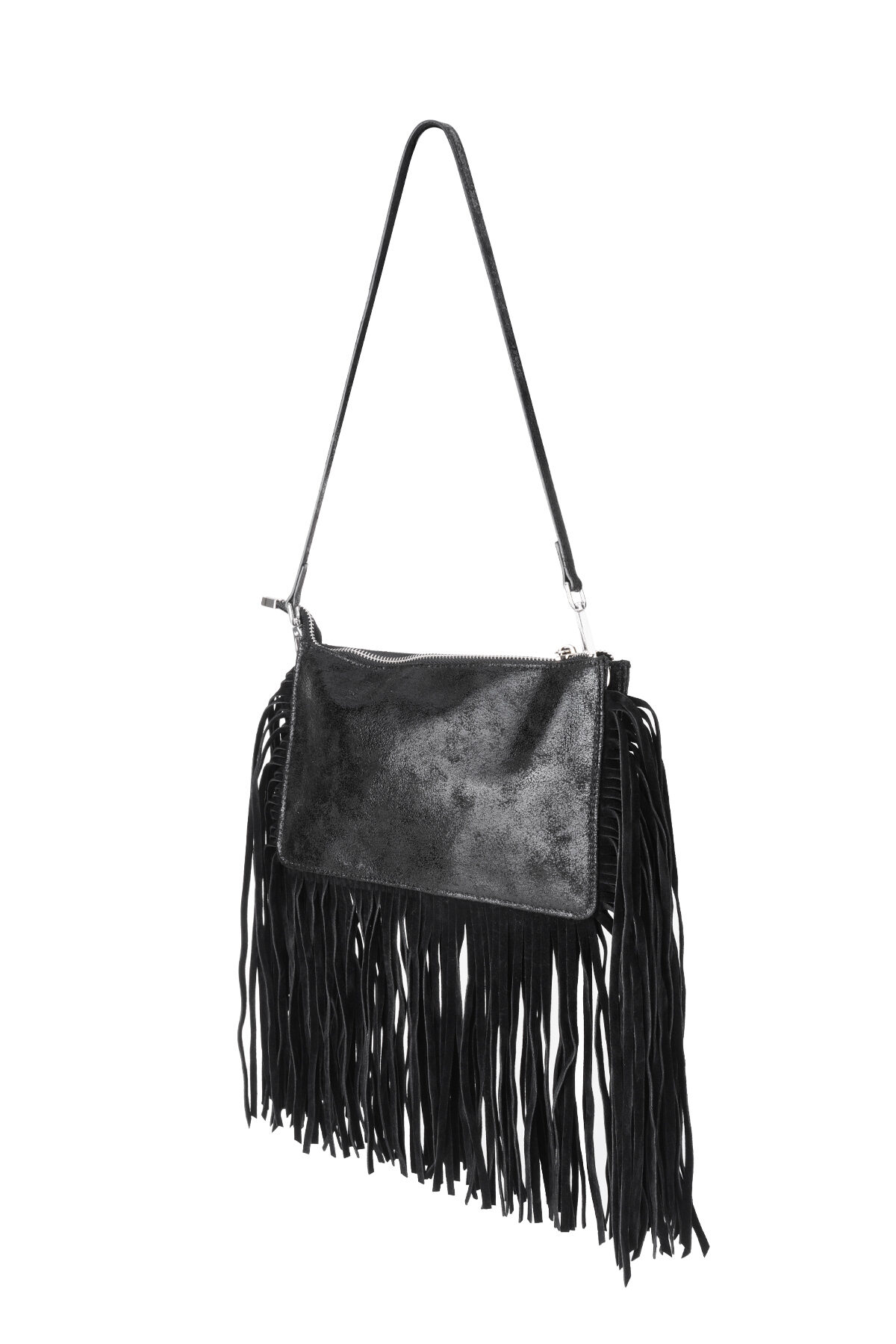 Borse a tracolla con nappa punk in poliestere, accessori quotidiani h5 Immagine3