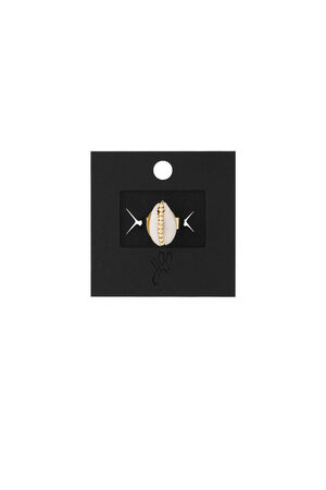 Ossessione della conchiglia dell'anello Gold Copper h5 Immagine4