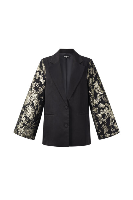 Tejido de Fibra de Poliéster Conjunto de Traje para Mujer Elegante Estampado Floral Juego de 3 piezas 2