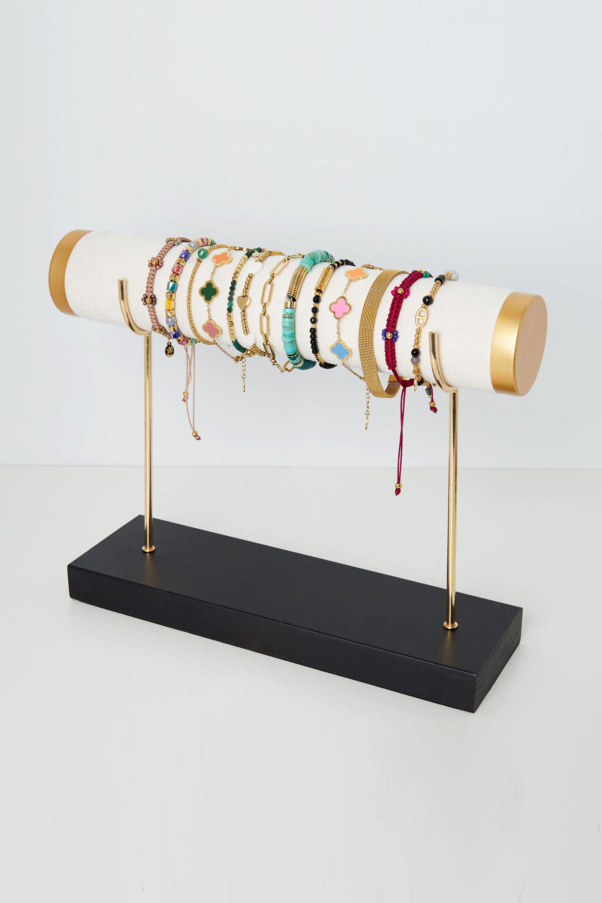 Bracelet Display Round Pink Nylon h5 Immagine2