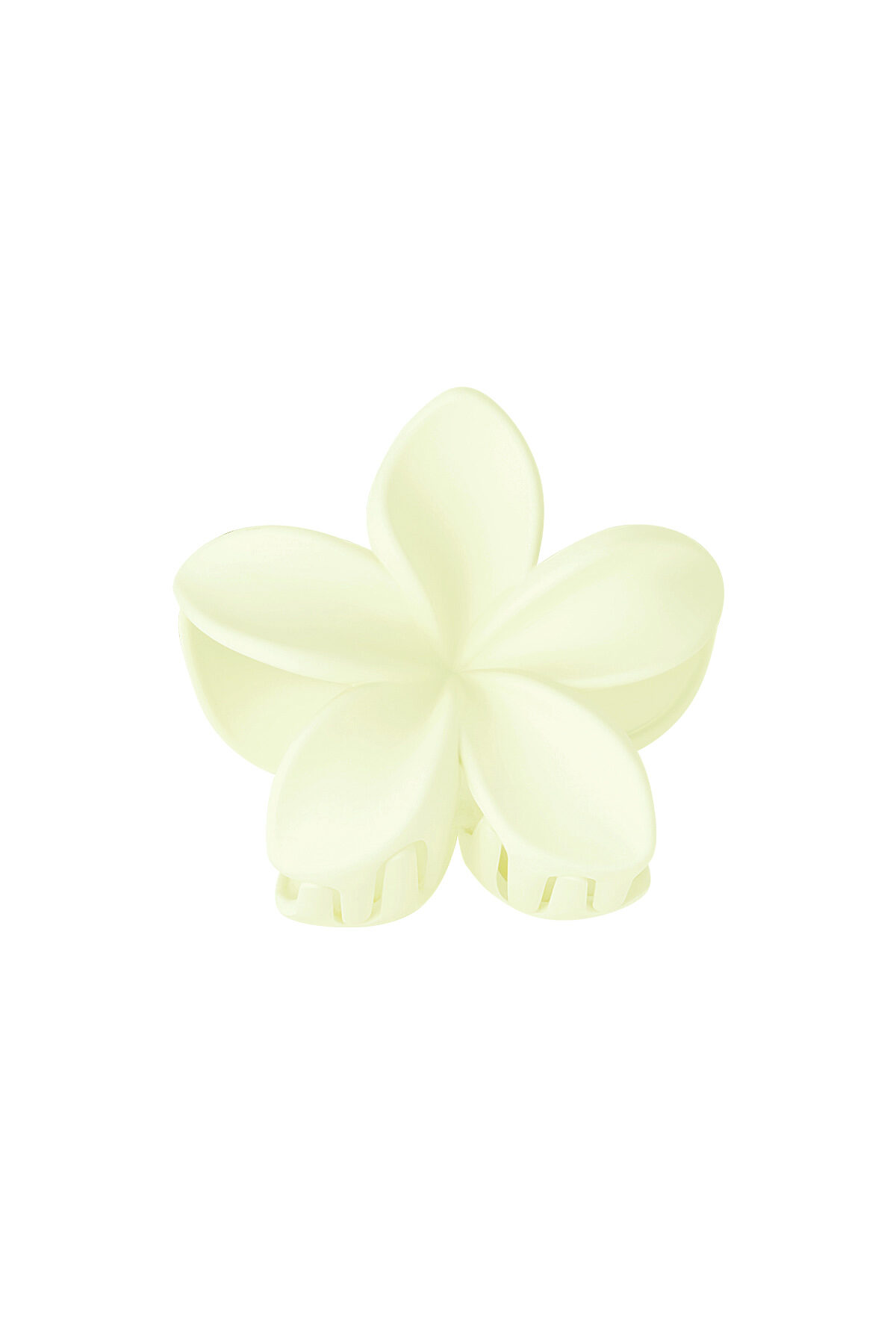 Horquilla flor - crema Plástico (Pack with plastic bag) h5 