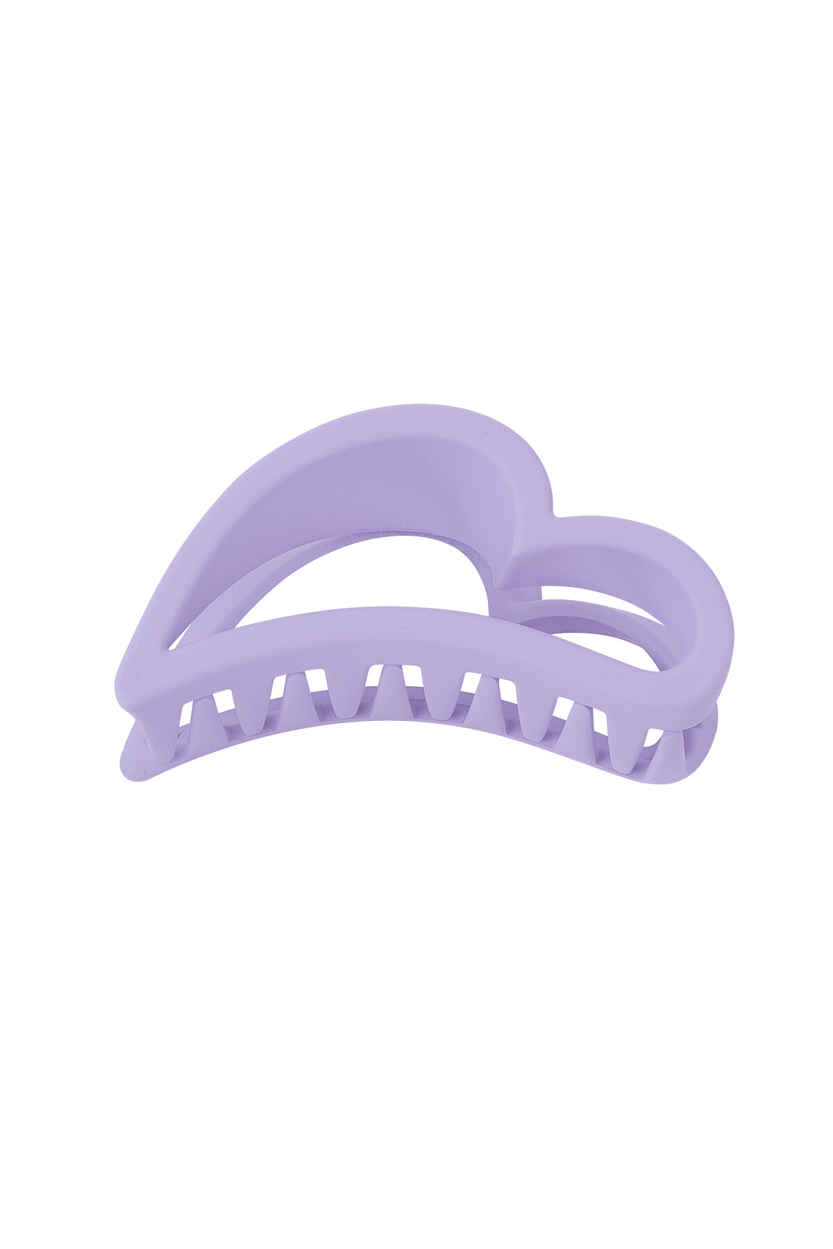 Fermaglio per capelli ad ala - plastica viola 