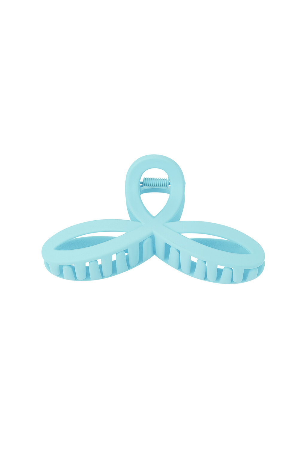 Fermaglio per capelli allegro - blu Plastica
