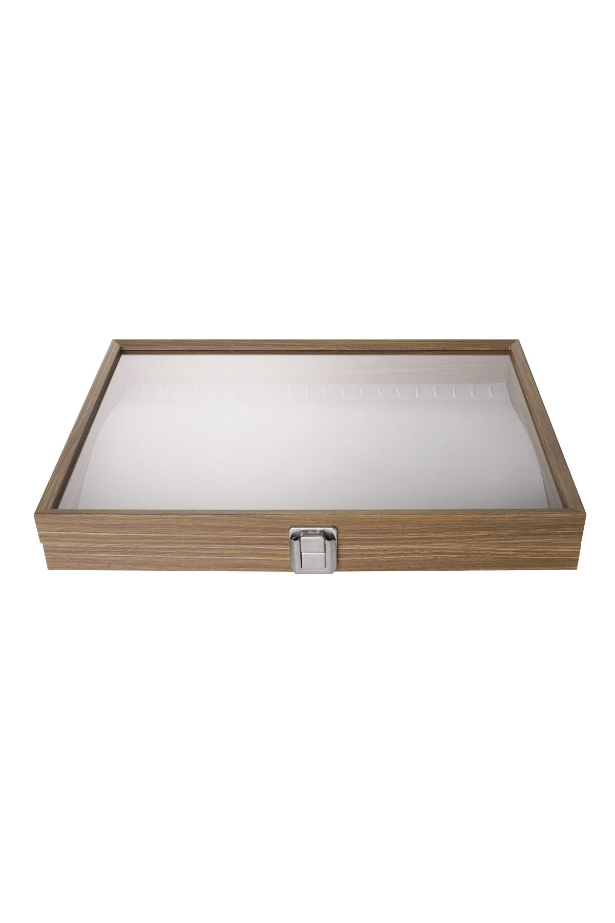 Display-Box-Ketten – graues Holz