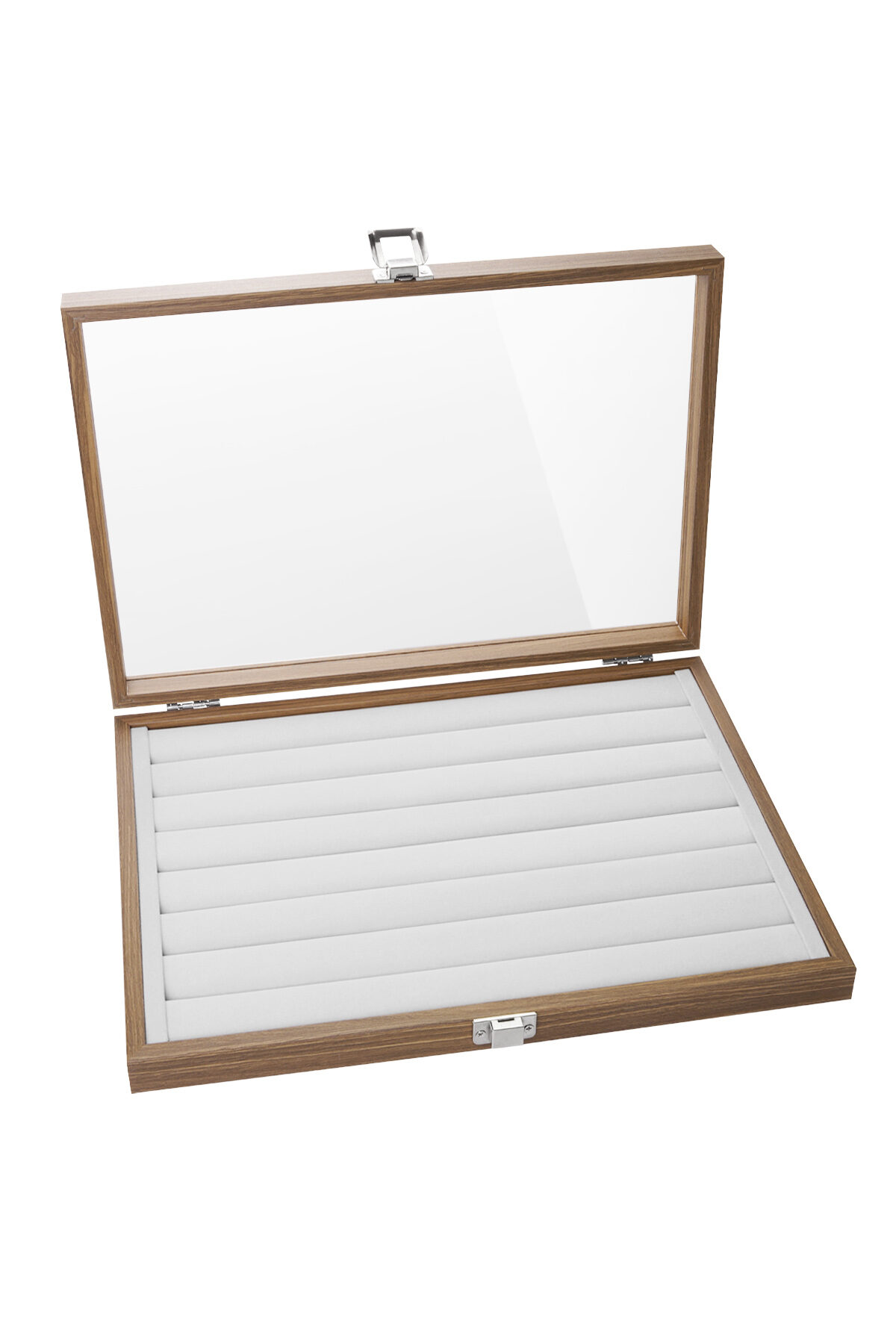 Expositor anillas - Madera gris h5 