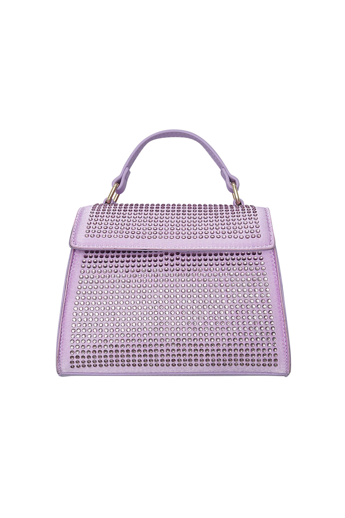Borsa in strass - PU lilla