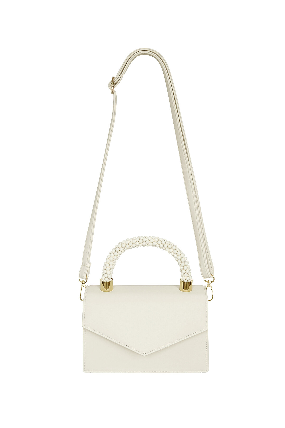 Borsa a busta beige Manico Candy - PU h5 Immagine7