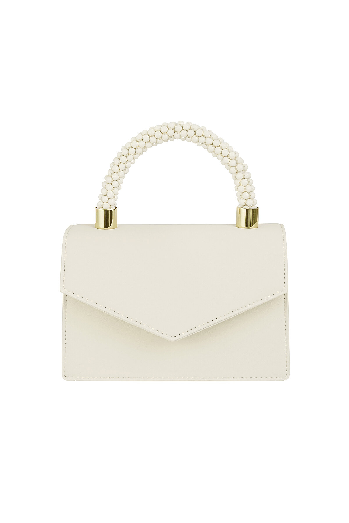 Borsa a busta beige Manico Candy - PU h5 Immagine8