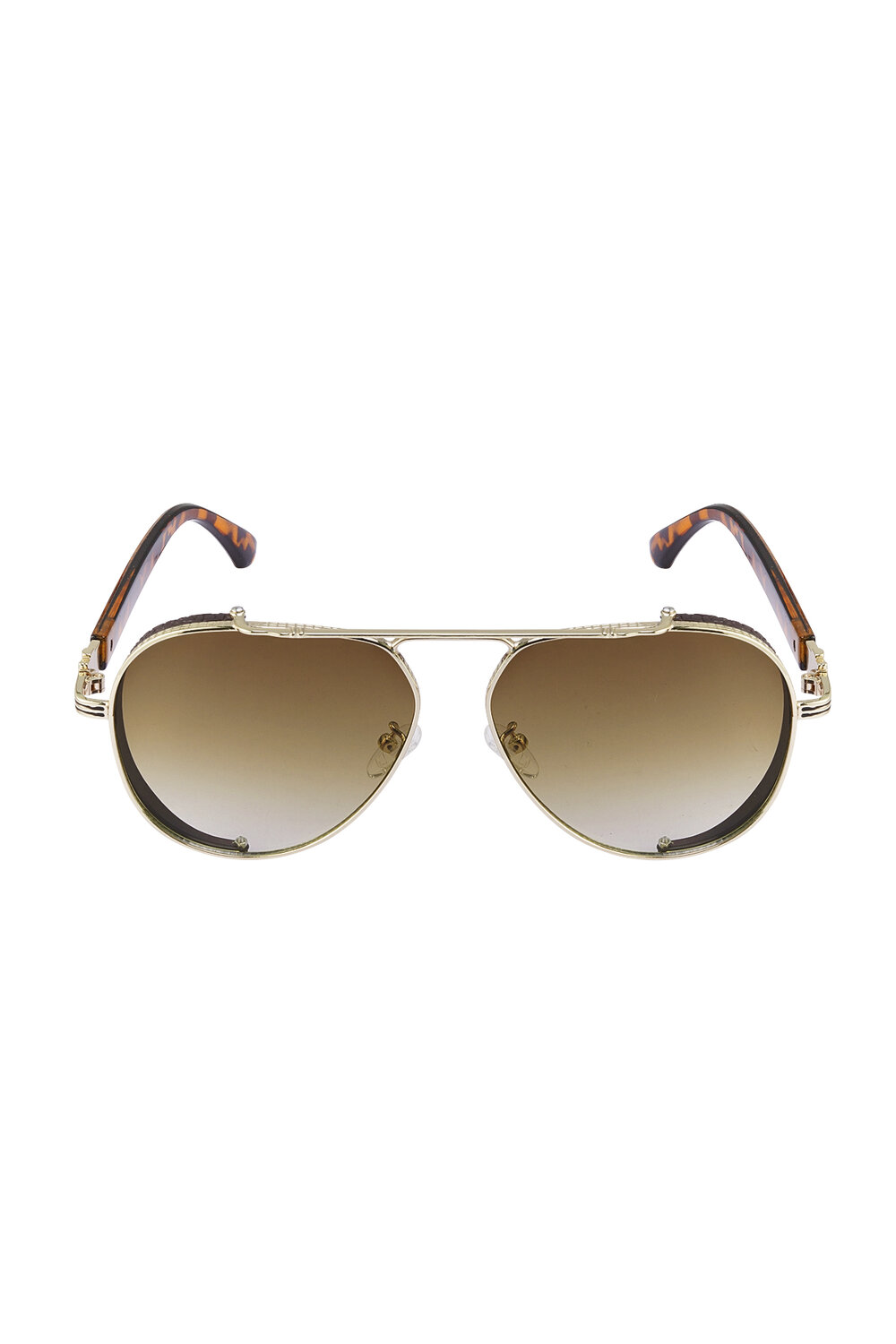 Gafas de sol Pilots Detalle dorado Camel h5Imagen5