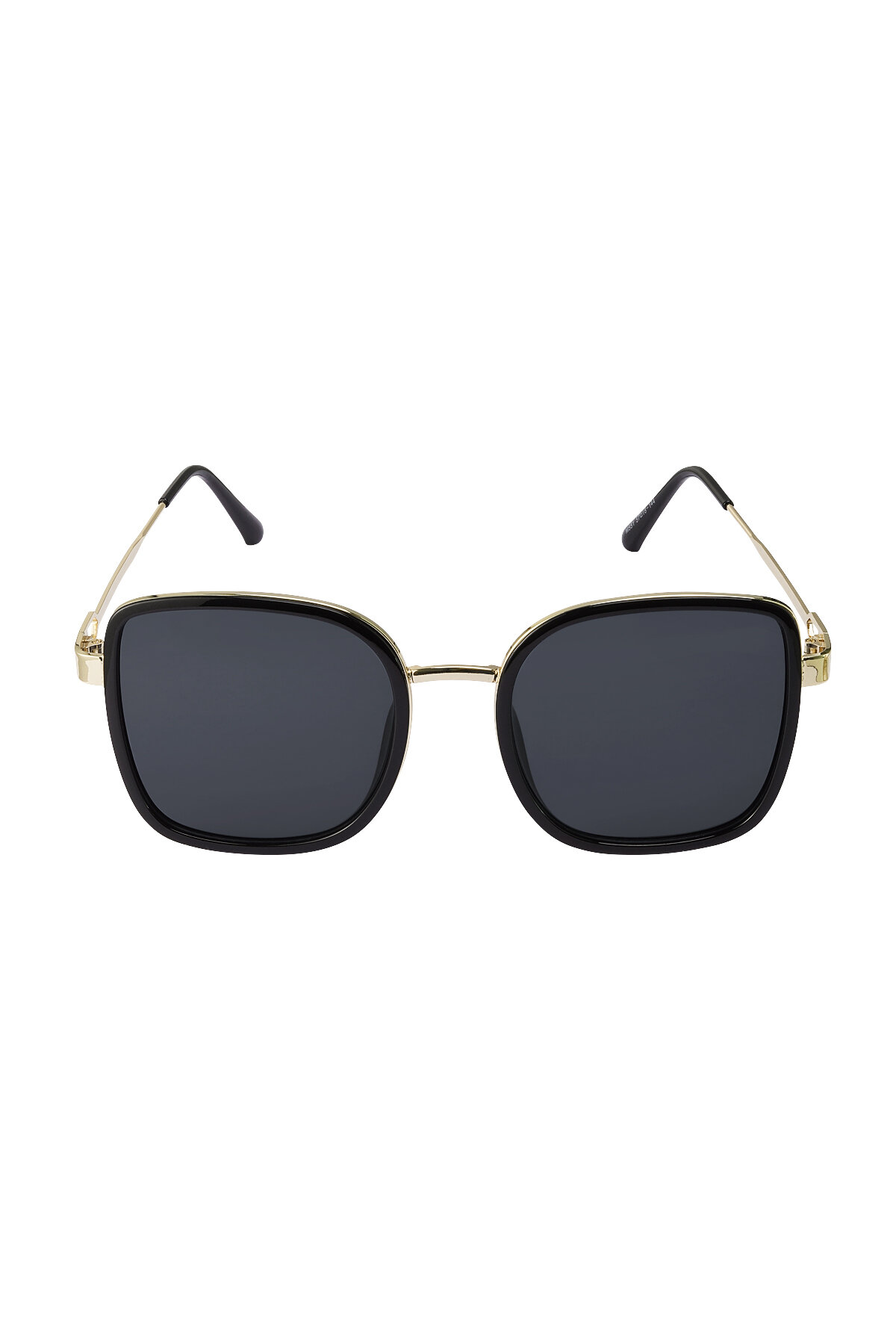 gafas de sol gafas redondas metal negro  Imagen5