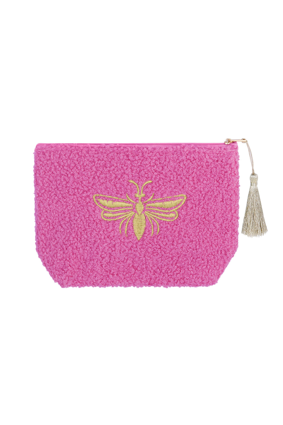 Trousse porta trucchi teddy bee - bianca h5 