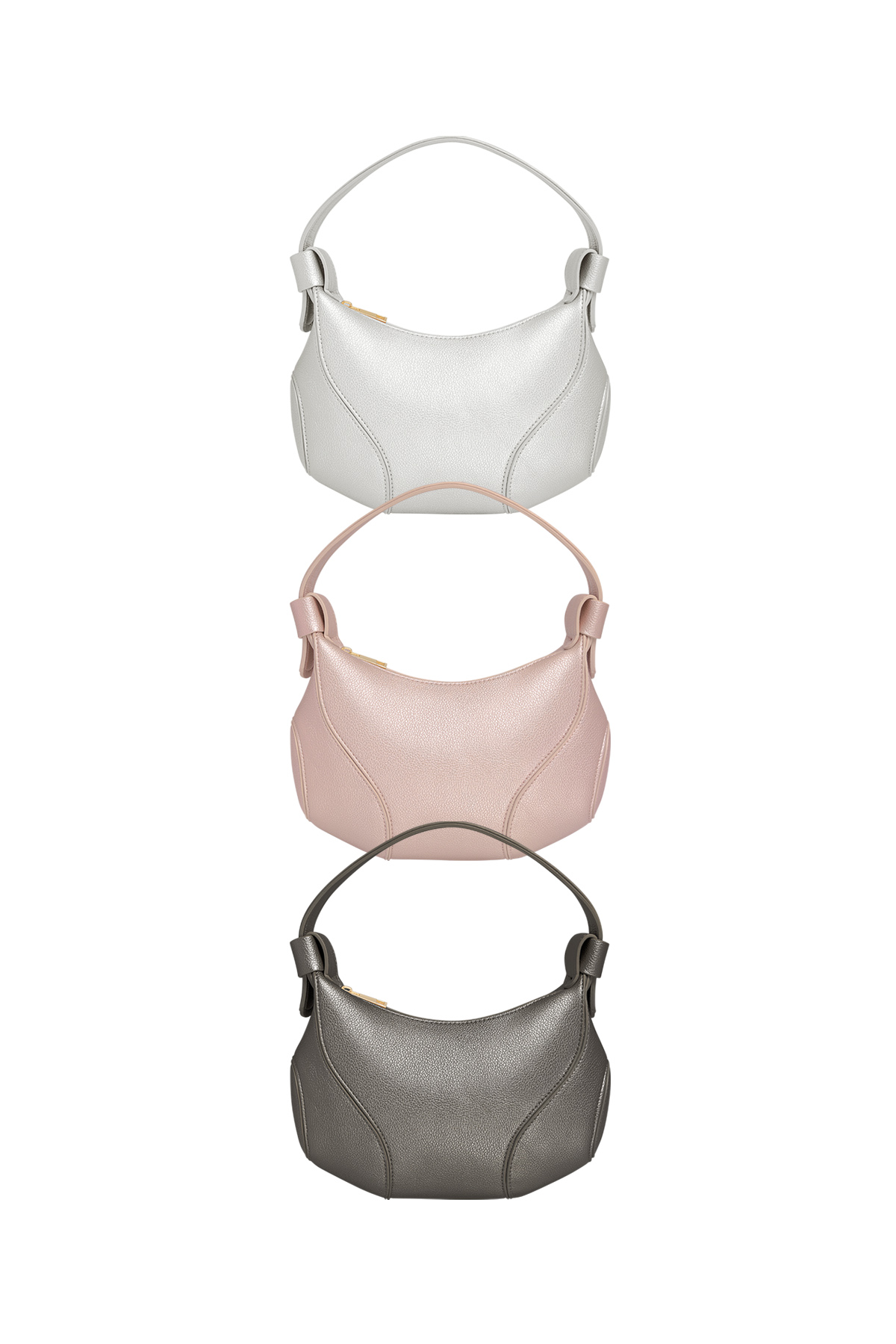 Shoulder bag glam - Silver Color color Picture5