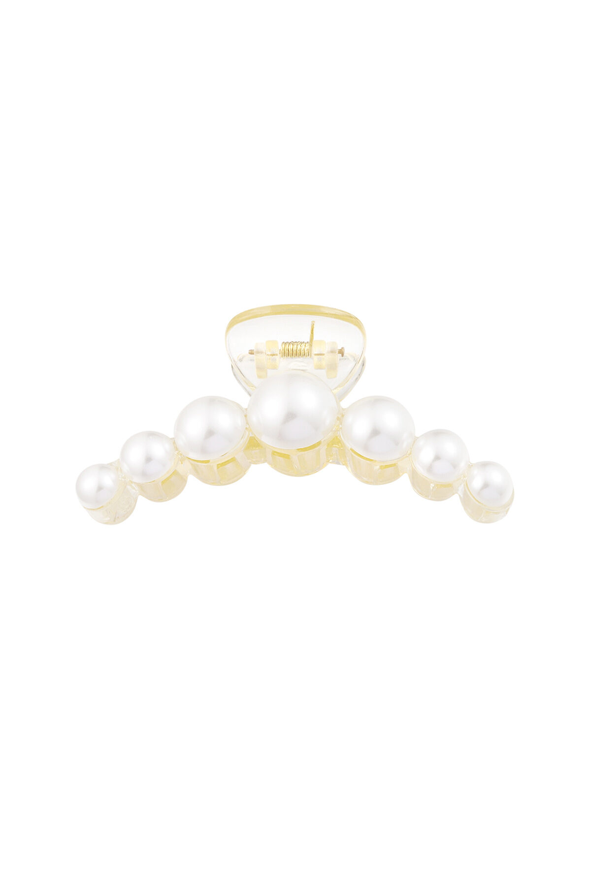 Hair clip large pearls h5