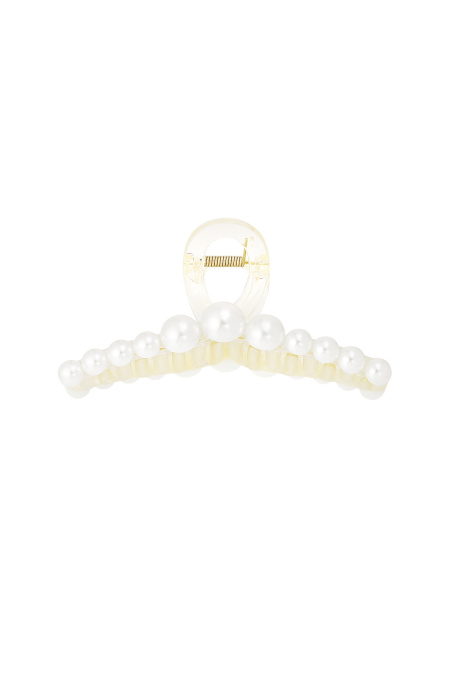 Hair clip small pearls