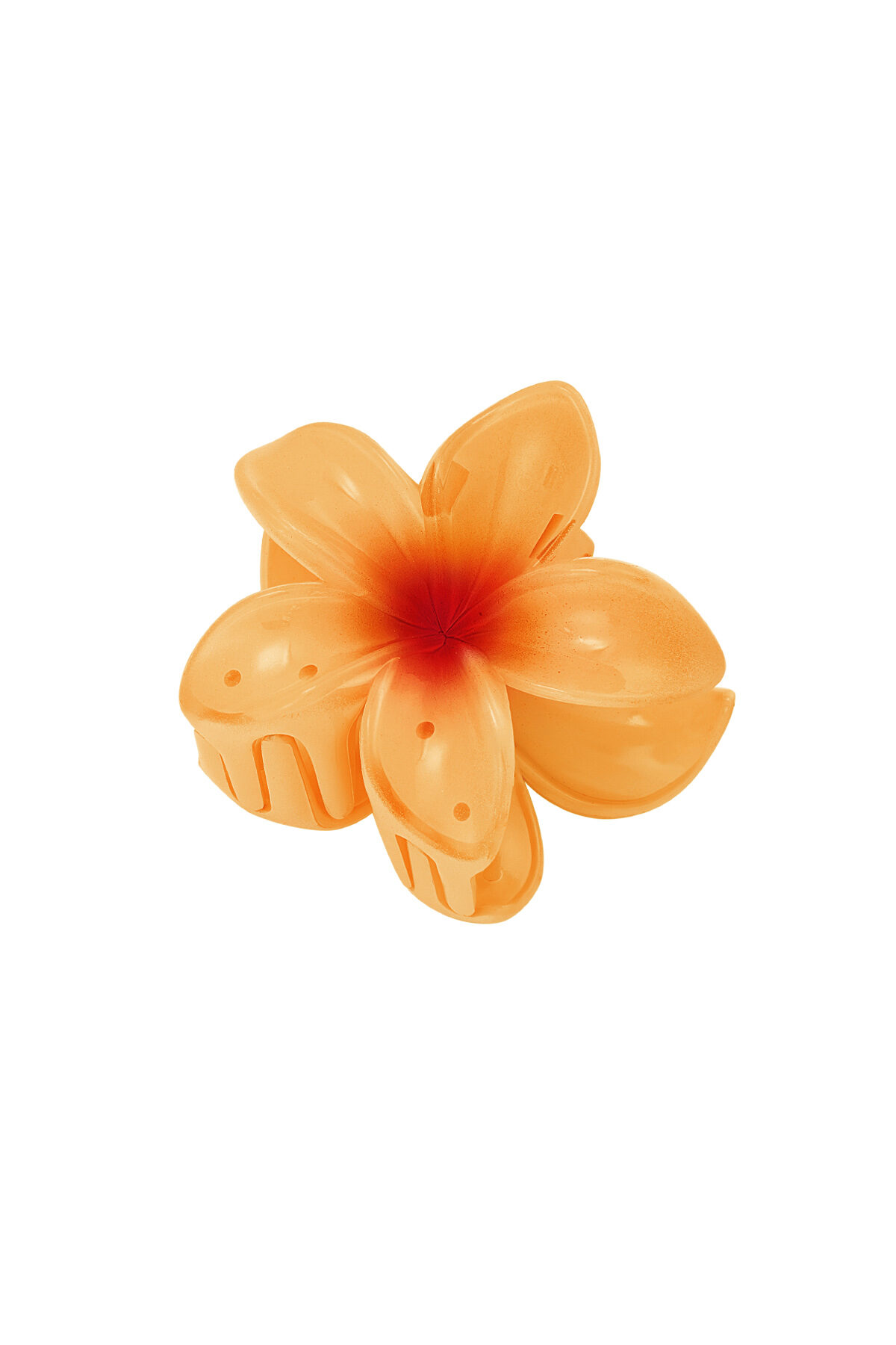 Hair clip with gradient flower Hawaii love 2