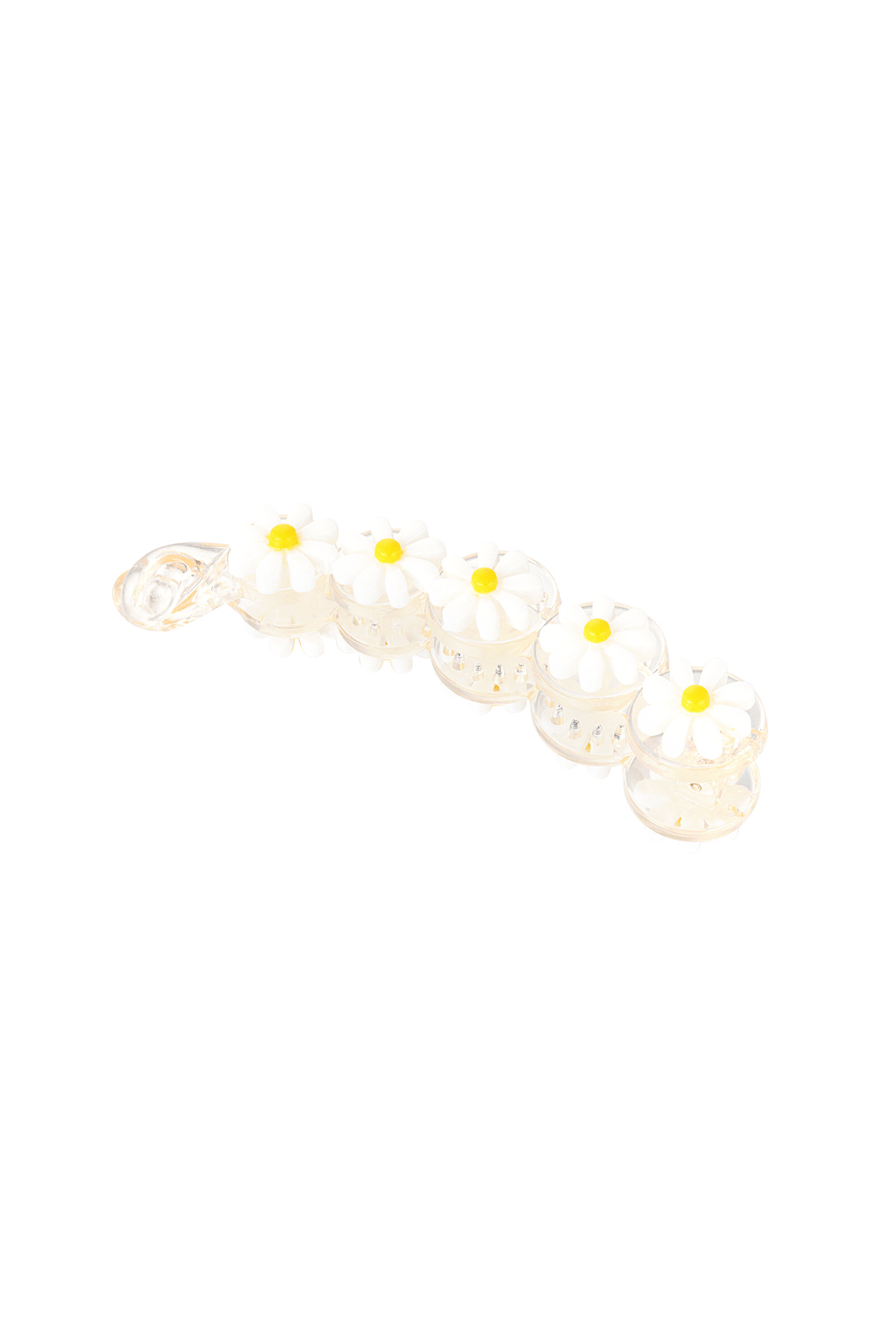 Fermacapelli fiori bianchi 